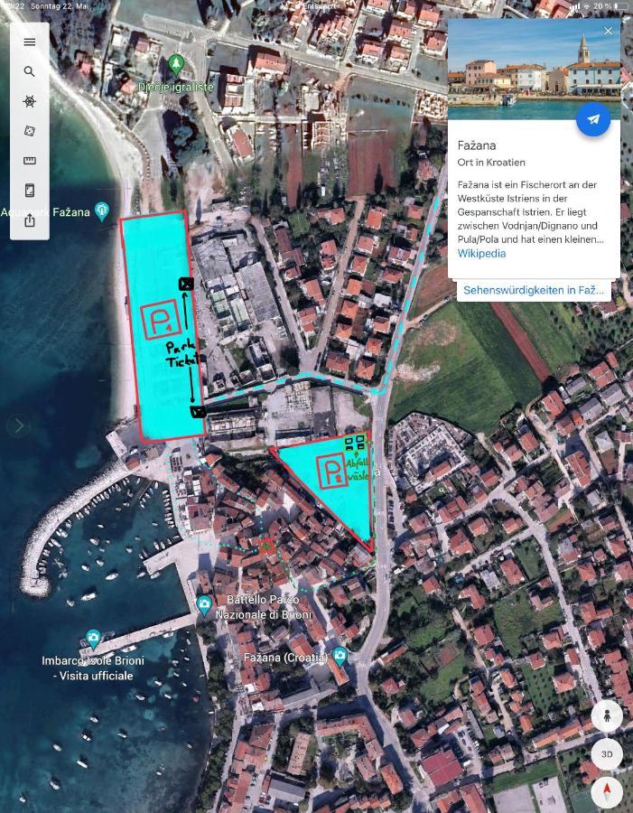 Istrian Stone House In The Heart Of The Beautiful Fishing Village Fazana - Only Few Steps From The Sea And The Wonderful Beach - Incl Plasma-Quad-Plus-Filter Against C O V I D Dış mekan fotoğraf
